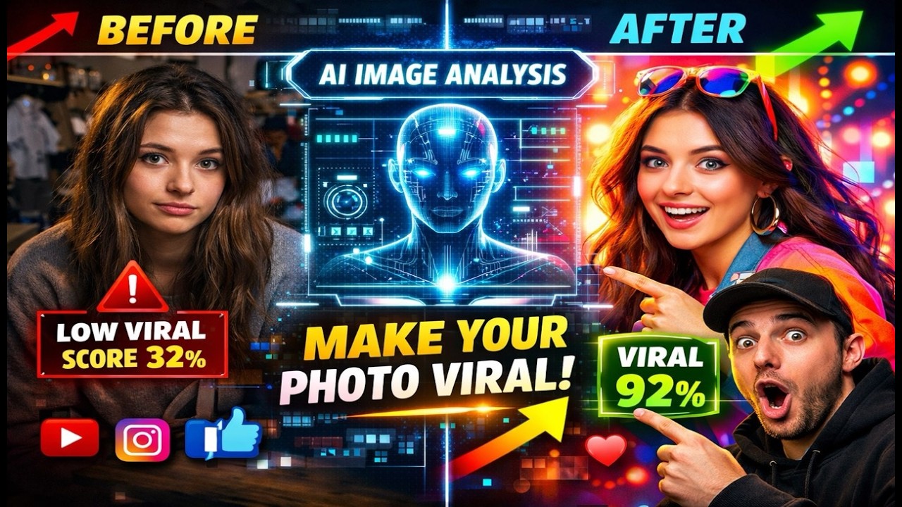 👉 This AI Analyzes Your Photo & Makes It Go Viral 🤯