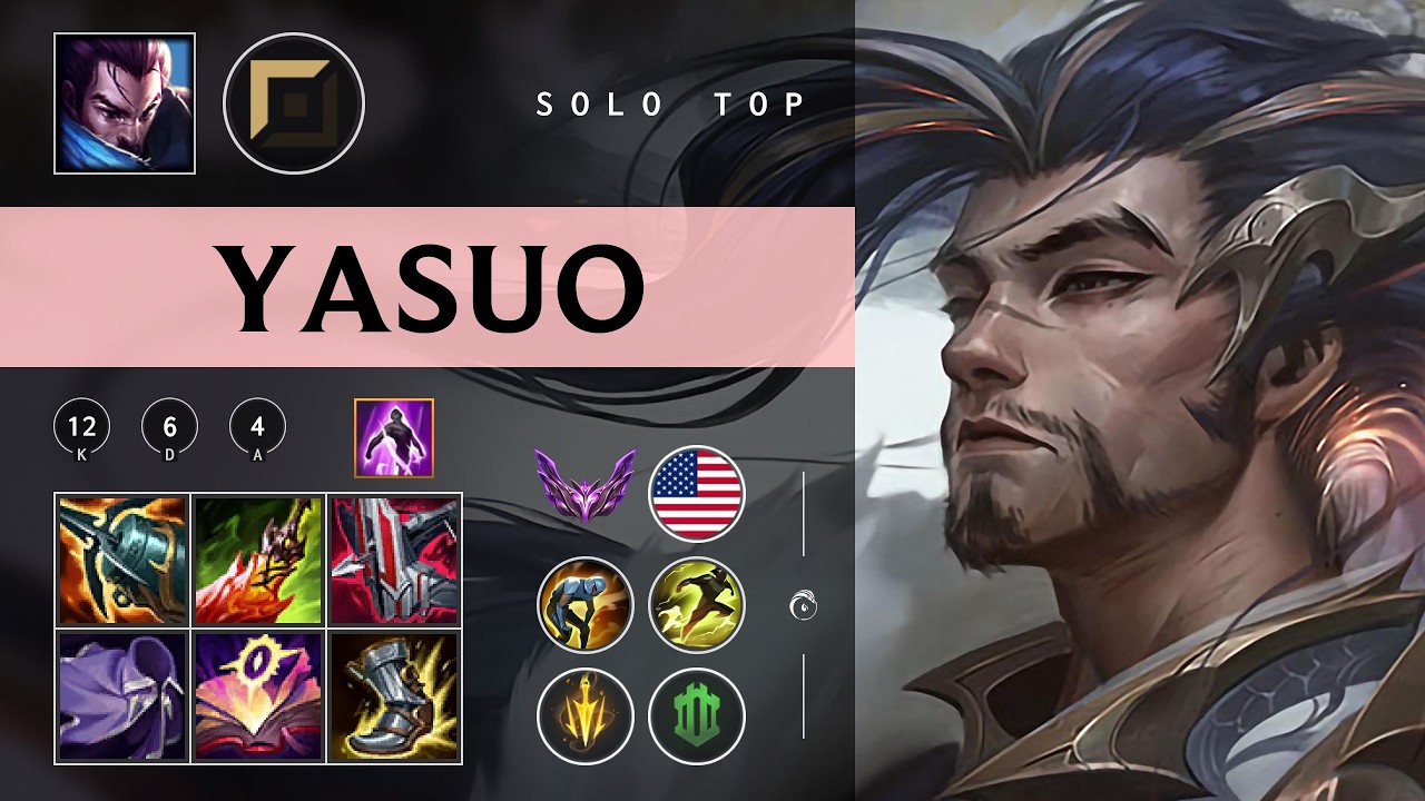 Yasuo Top vs Riven - NA Master Patch 26.04