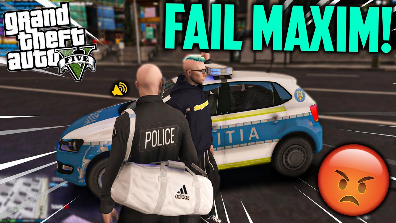 FiveM- 👮Politistii Abuzeaza Maxim | Revive In Roleplay😡