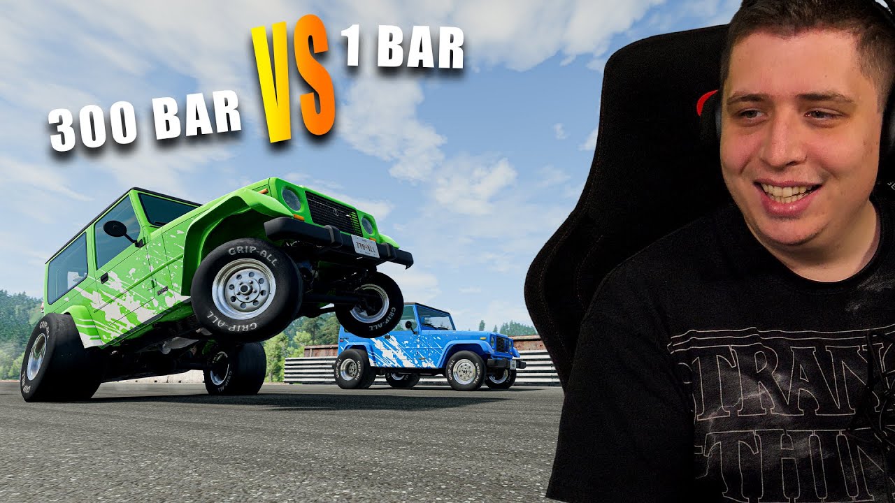 VAJON A GYÁRI BLOKK BÍRJA A 300 BAR TURBO NYOMÁST??!!💥BeamNG Barmai #107