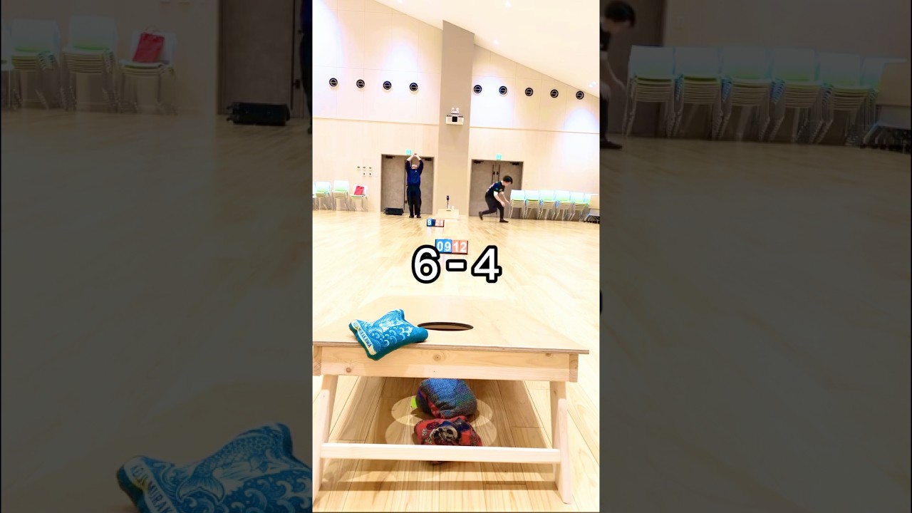 I want to improve my cornhole skills!! #cornhole #コーンホール