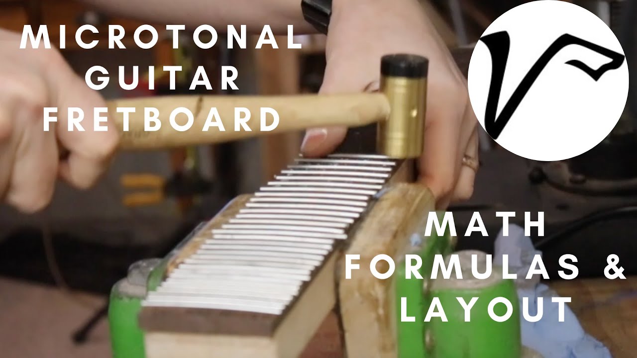 Microtonal Math - How to lay out a 24TET fretboard - Vigilant Guitars