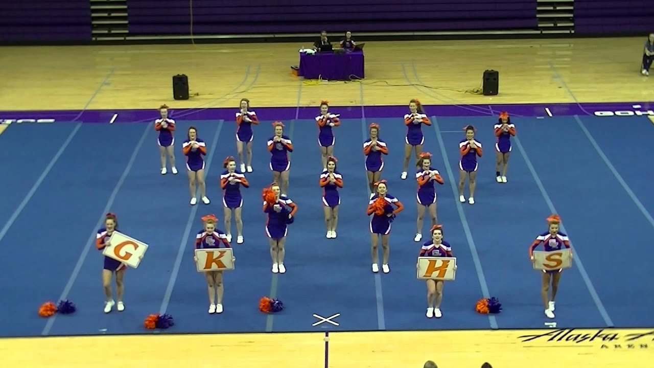 Washington High School State Cheer Championships 2014 - GKHS