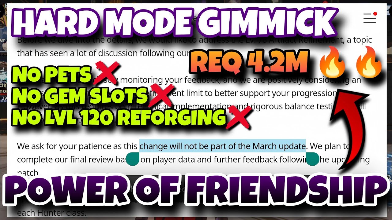HOW WILL WE MATCH HARD MODE POWER REQ? DEVS SLACKING [SOLO LEVELING: ARISE]