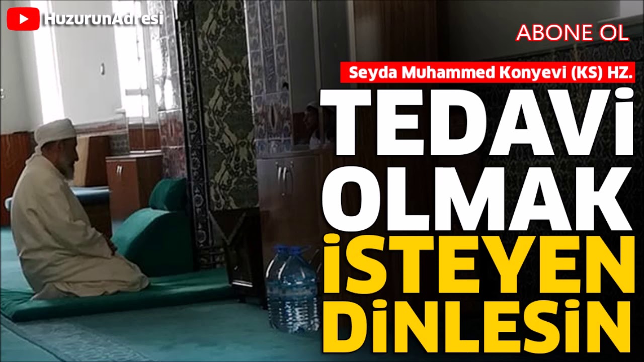 #Seyda Muhammed Konyevi (KS) HZ. Vird &ccedil;ekemeyen, Gece namazı kılamayan, Gaflette olanlar!