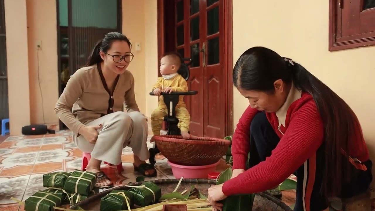 Gói Bánh chưng đón tết 2026