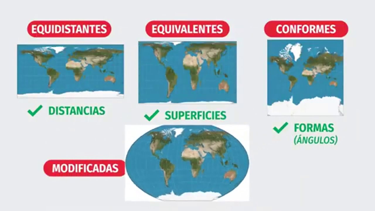 Proyecciones cartográficas (Video pertenceciente a ¿Y SI?)