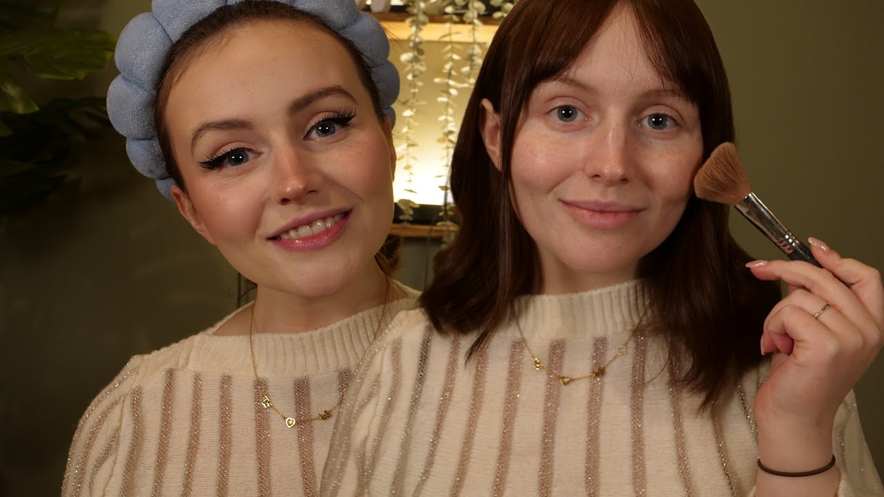 ASMR Get Ready With Me - Makeup & Soft Spoke Chit Chat ❤️