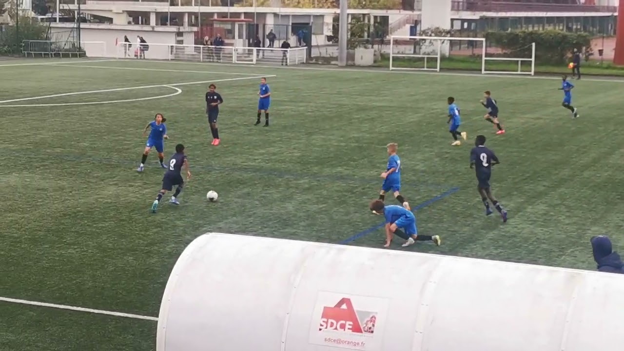 U14 villemonble vs Sevran 2-1 1ere mi temps