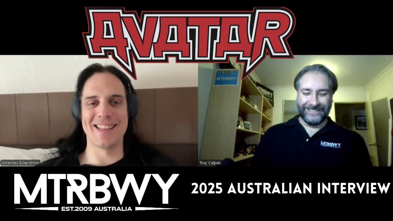 Johannes Eckerström of Avatar - MTRBWY 2025 Australian Interview
