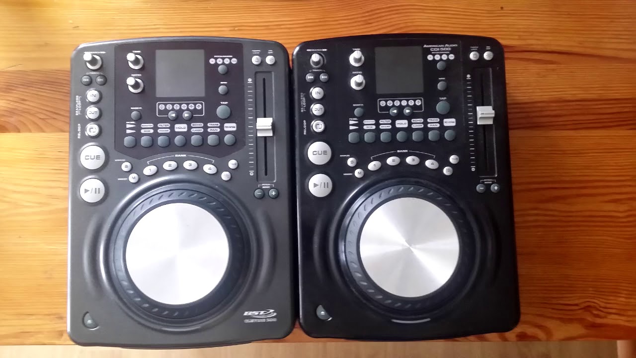 Reloop RCD 900s / American Audio CDI500 / Pioneer CDJ 800 MK I BST My DJ Player