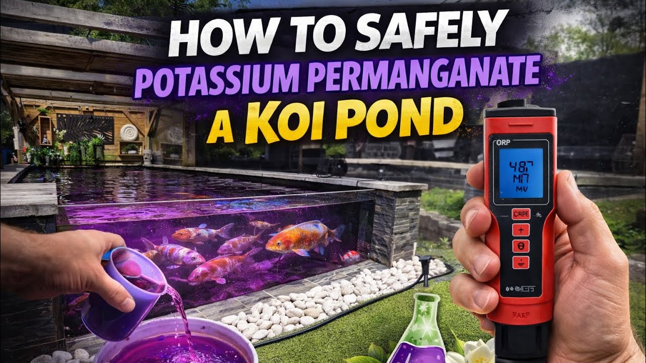 how to Perform a potassium permanganate safely  using an ORP  meter    #PP #pottasiumpermanganate