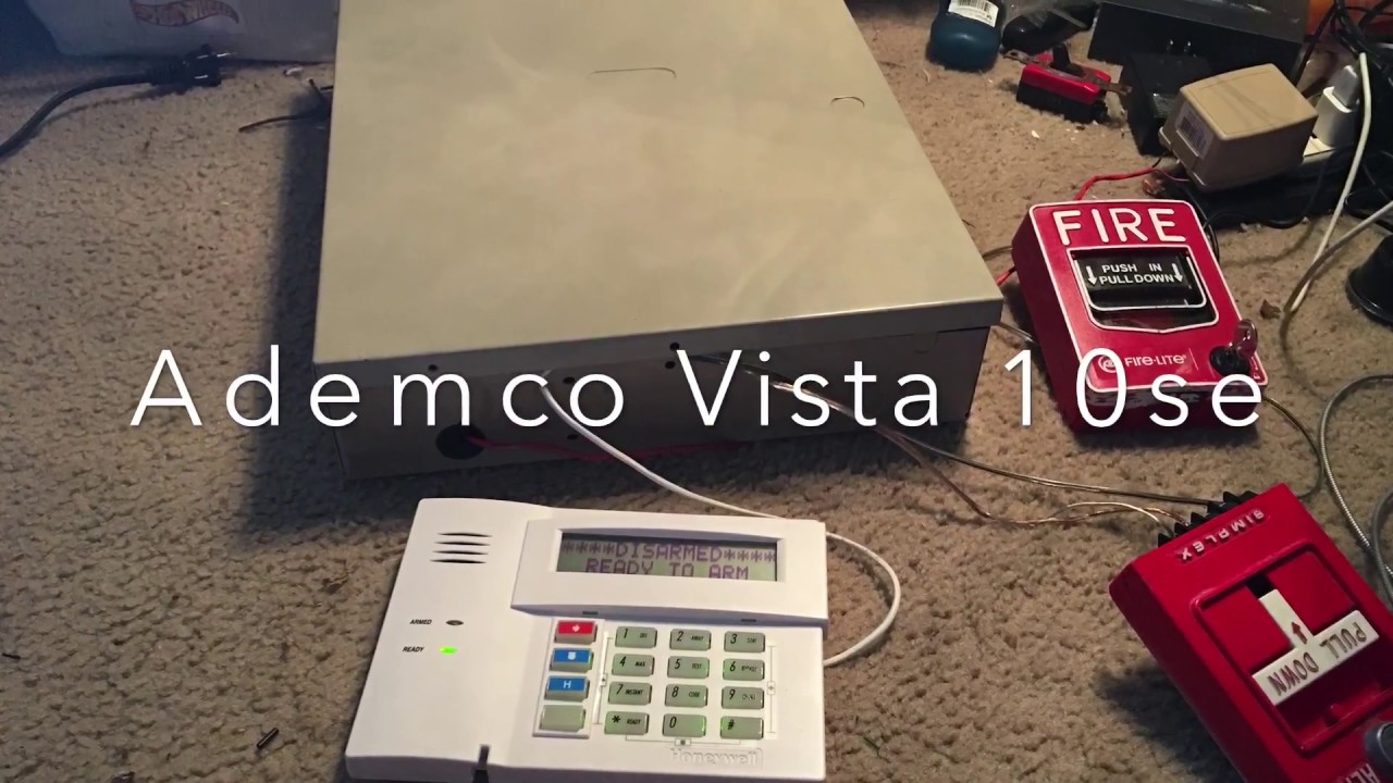 Ademco Vista 10se Demonstration