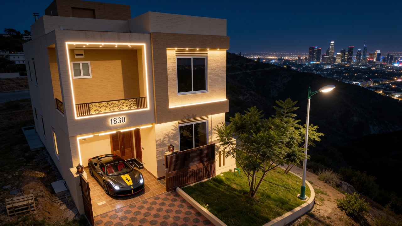 5.5 Marla Corner Luxury House for sale in Bahria Islamabad
