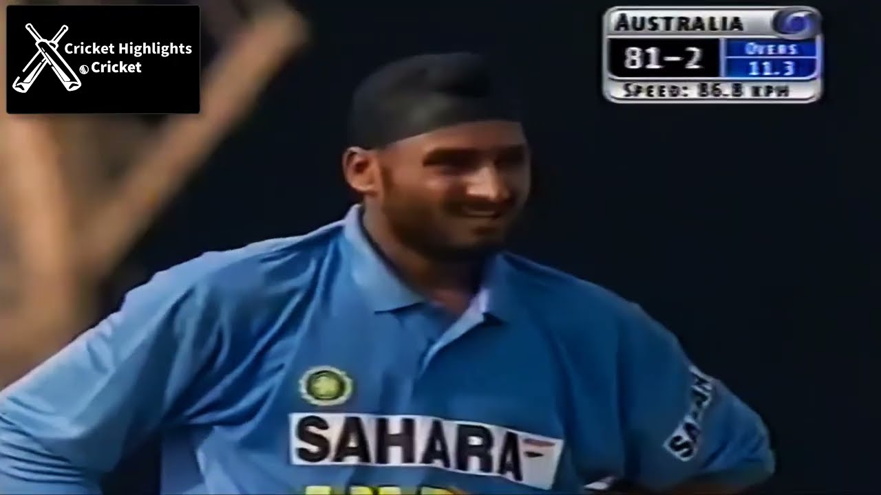 India vs Australia Match 4 TVS Cup 2003 Mumbai - Cricket Highlights
