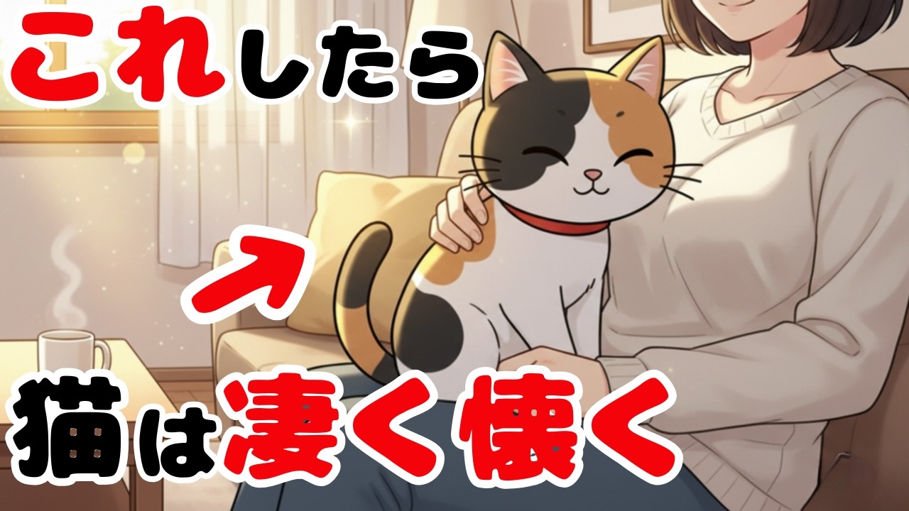 【是非知ってほしい】猫が凄く懐く方法５選【猫雑学】