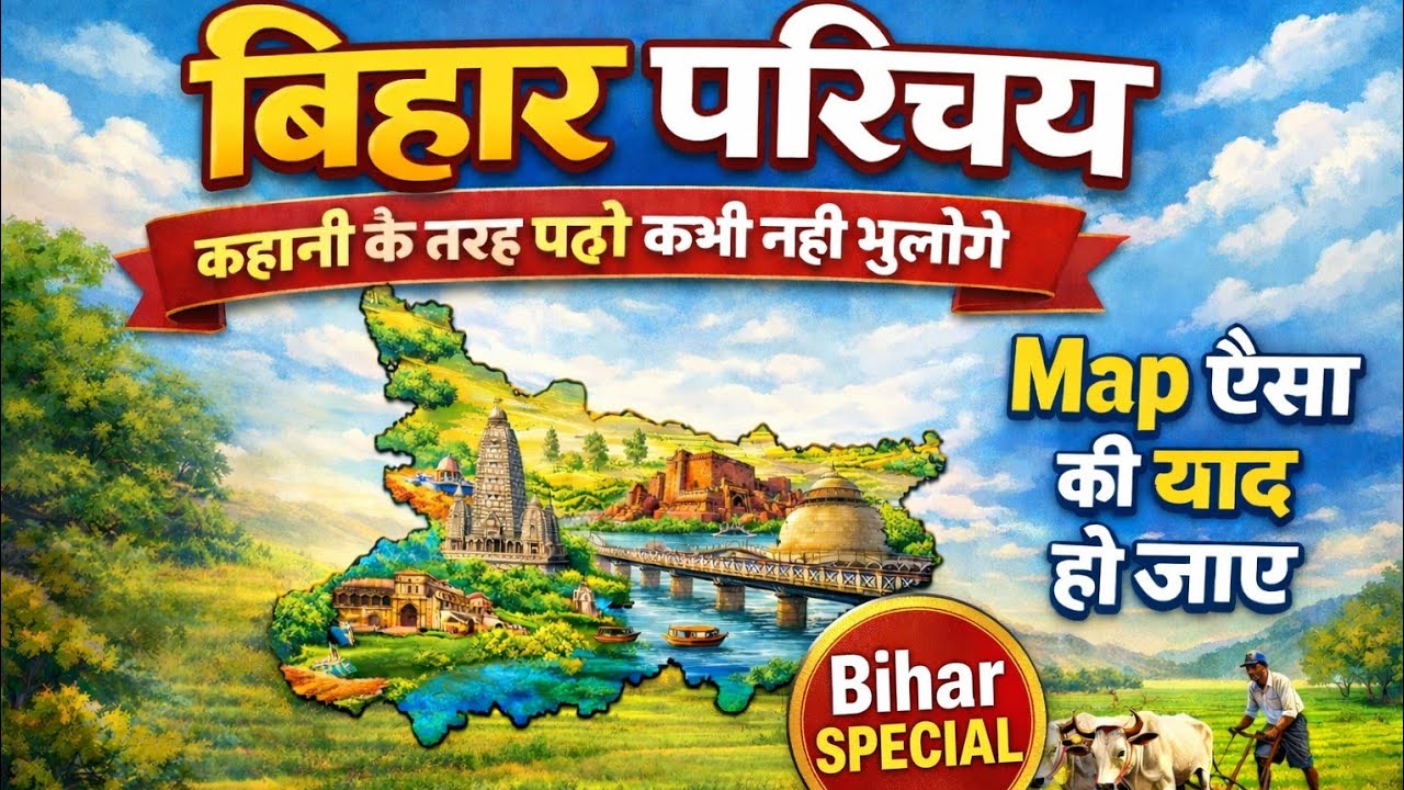 Bihar parichay |बिहार परिचय| bihar map | LGL Research Academy| #bpsc #bihargk 