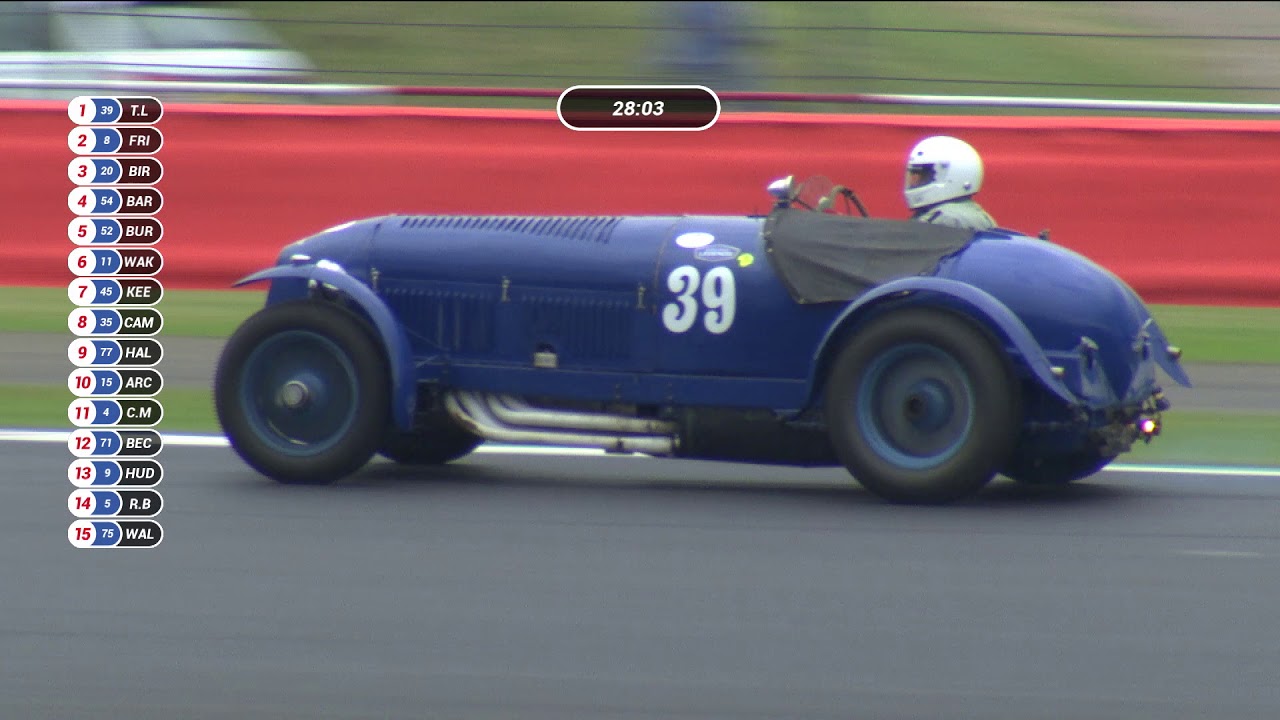 Bentley Centenary Trophy for Pre-War Sports Cars | Full Race | Silverstone Classic 2019