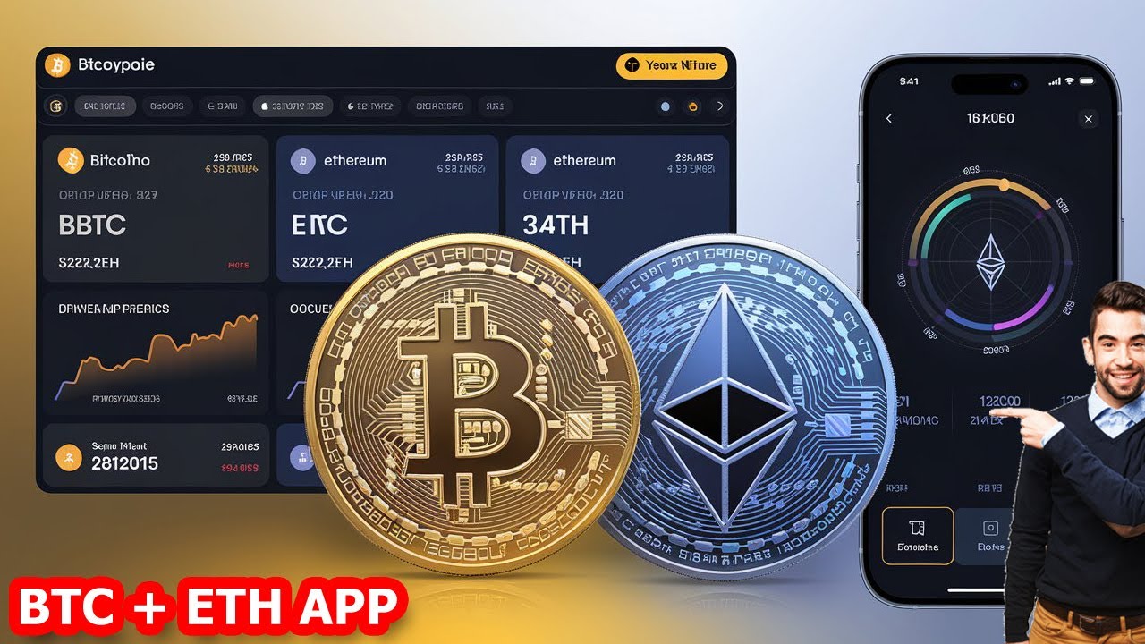 Best Dual Mining BITCOIN + ETH App (without investment)