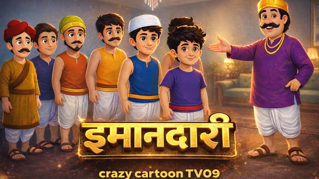 इमानदारी| Hindi Kahani | Hindi Cartoon | Moral Stories | Hindi Story | Hindi Kahaniya