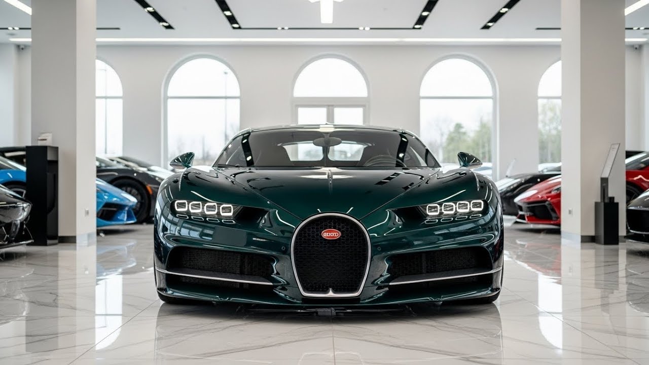 🚗Bugatti Chiron 2025: O Supercarro Mais Rápido e Luxuoso do Mundo | Potência, Design e Exclusividade