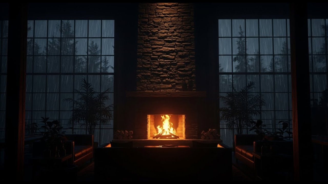 Peaceful Forest Rain and Piano Music for Anxiety Reduction and Deep Relaxation