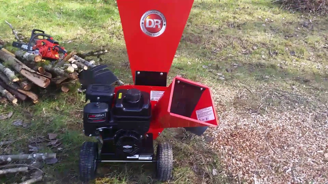 DR 208cc 9.5 chipper shredder review