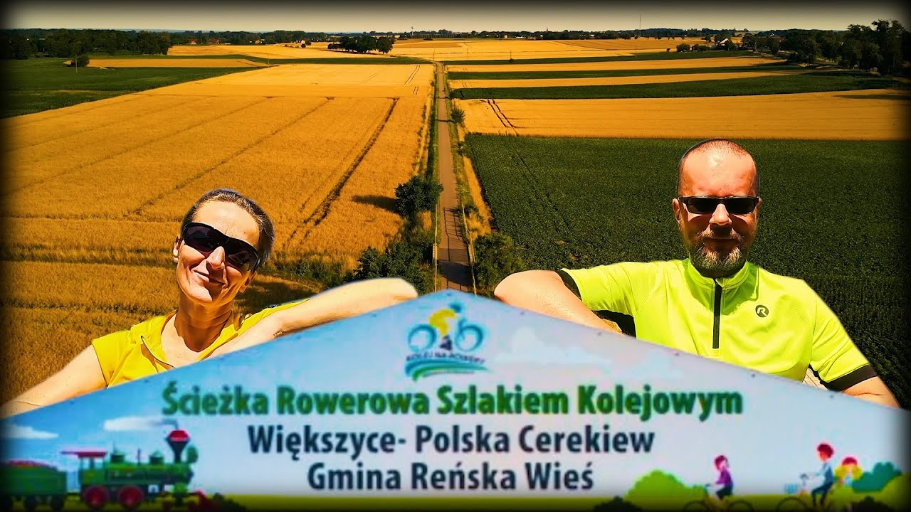 Żelazny Szlak Rowerowy ma konkurencję? Kolej na rower Większyce Polska Cerekiew🚴Zwiedzamy Koźle