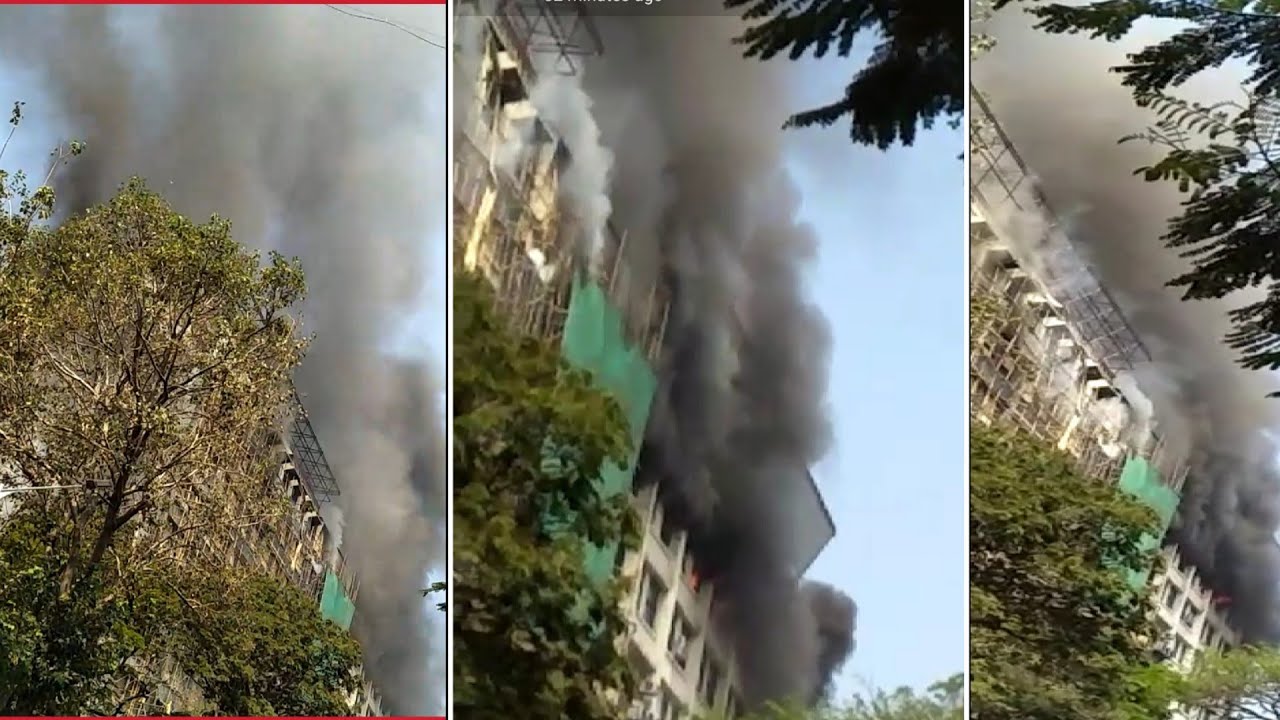 Fire At GST BHAVAN mazegaon Byculla | Top floor