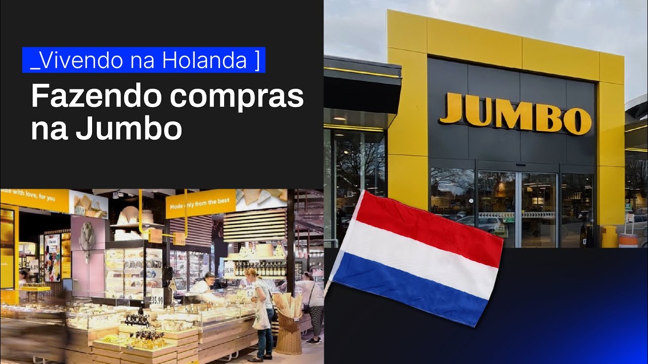 Fazendo compras na Jumbo - Vivendo na Holanda