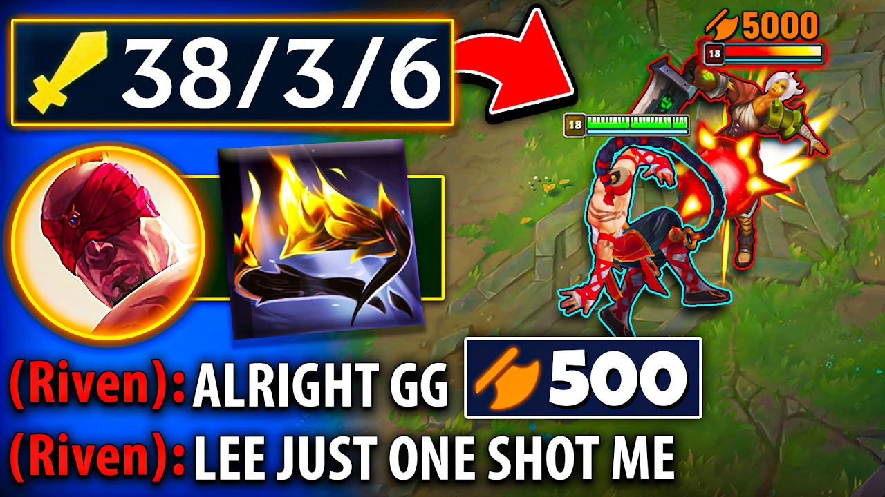 Mathematically correct Lee Sin kills you in 0.01 seconds and you can't play the game