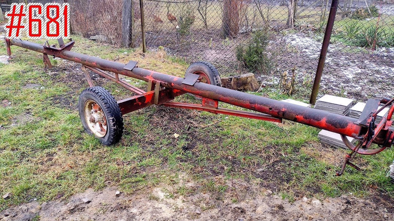 Kupiłem wózek do hedera od Bizona, będę przerabiał do Claasa #681