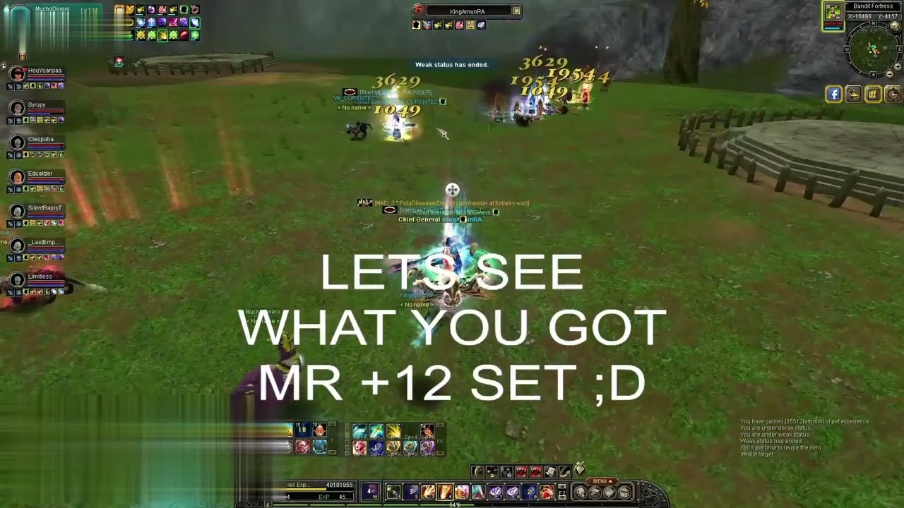 Silkroad Online - Does +12 Set Helps To Enemy ?