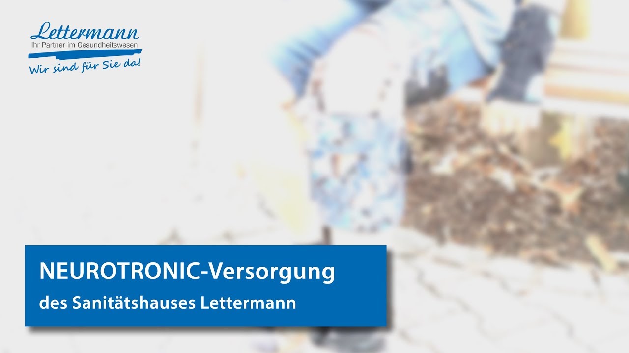 Versorgung mit einer Neuro Tronic Systemkniegelenk-Orthese