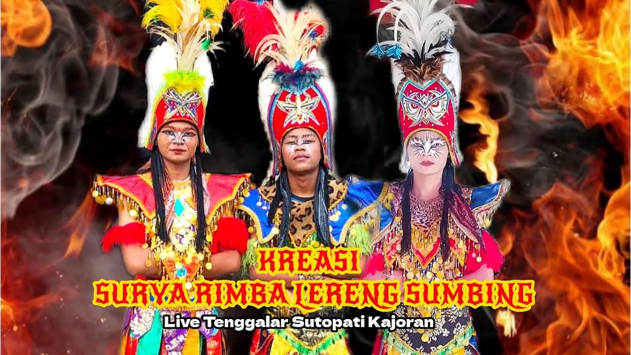 🔴 TERBARU RODAT KREASI TOPENG IRENG SURYA RIMBA LERENG SUMBING,LIVE TENGGALAR SUTOPATI KAJORAN 