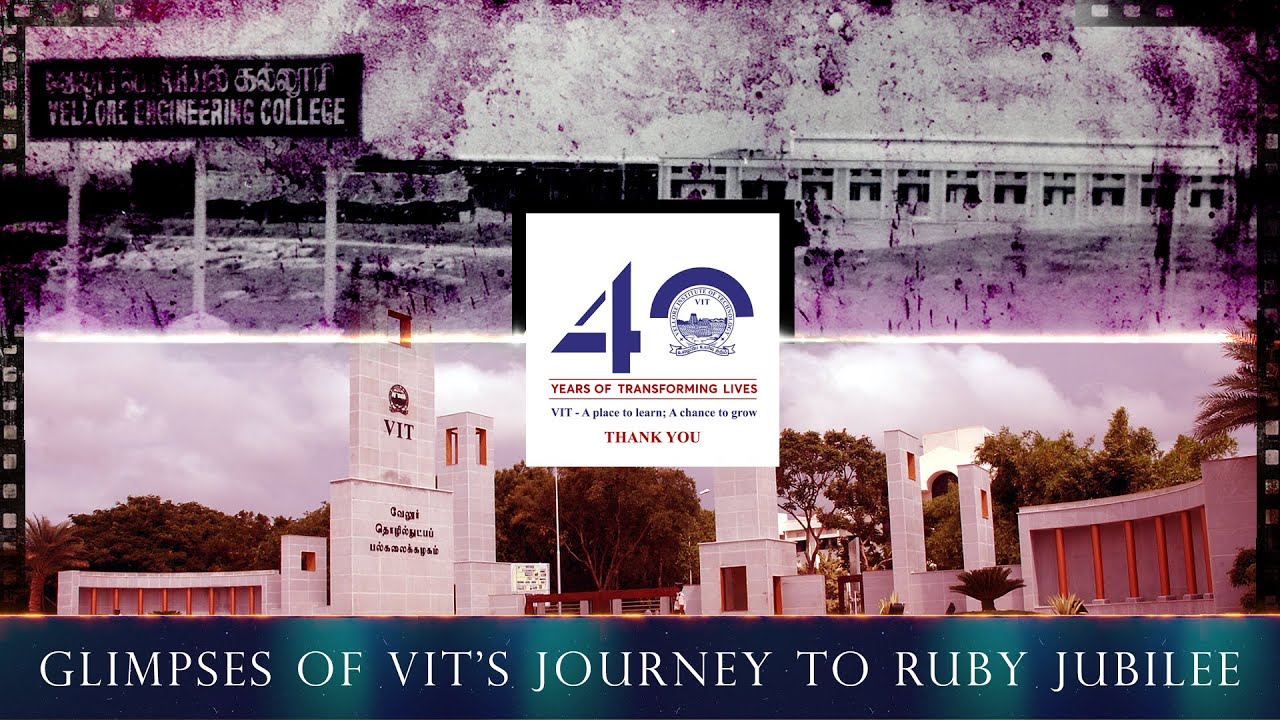 VIT's Journey to Ruby Jubilee