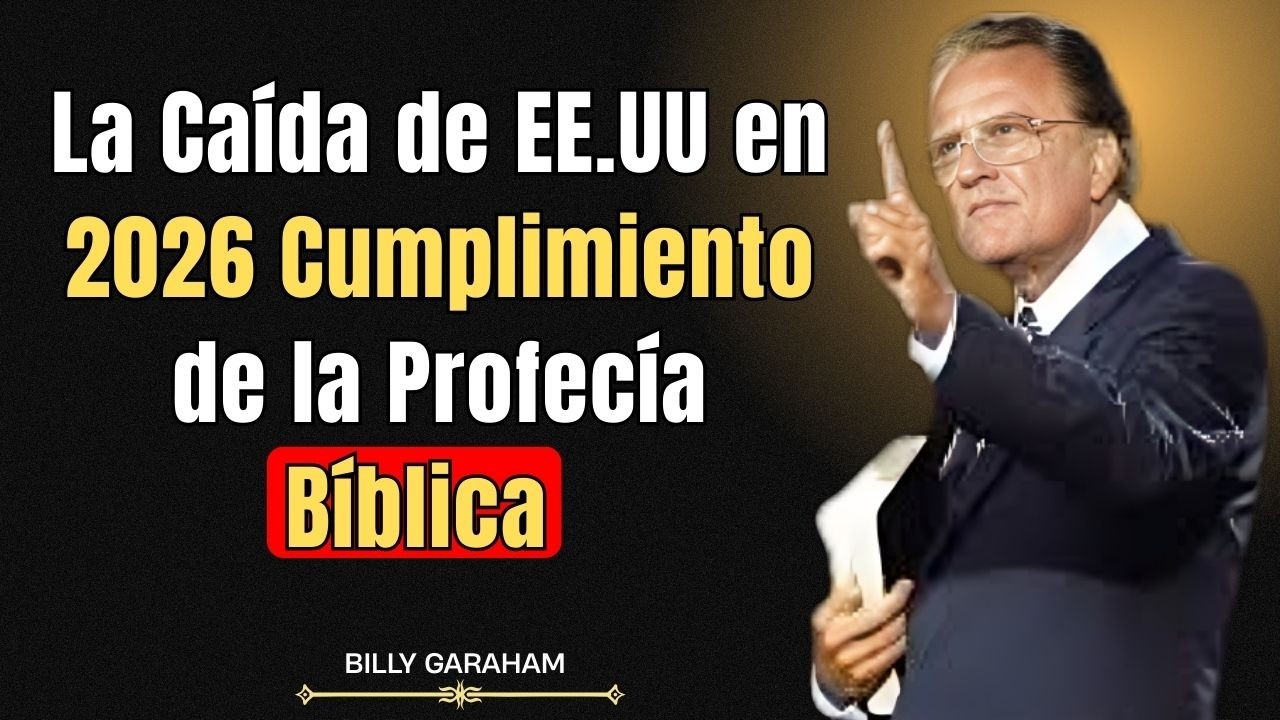 La Caída de EE.UU en 2026: ¿Cumplimiento de la Profecía Bíblica?  ||  Billy Graham
