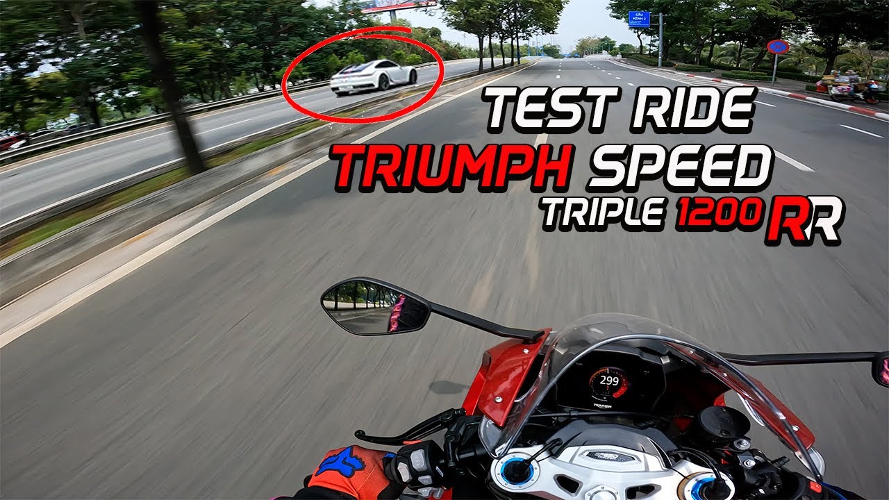 Test Ride Triumph Speed Triple 1200RR - Sự Lãng Mạng Của Châu Âu
