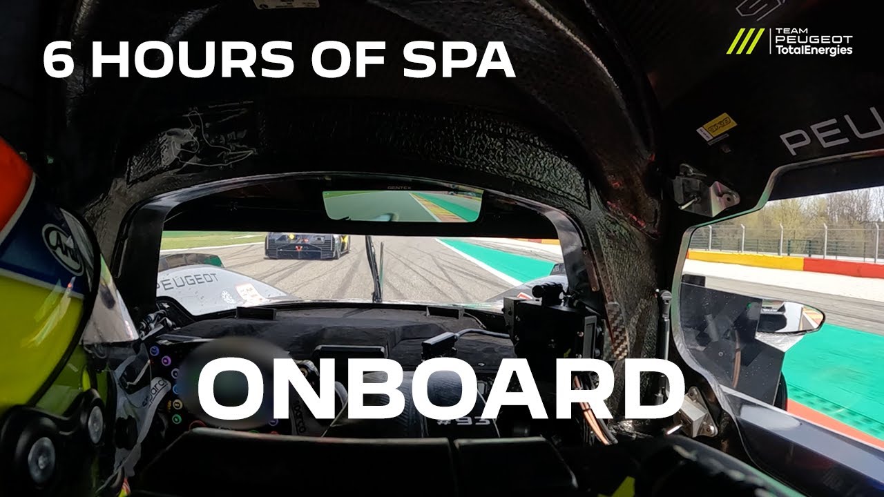 Onboard the Peugeot 9X8 at the 6 Hours of Spa