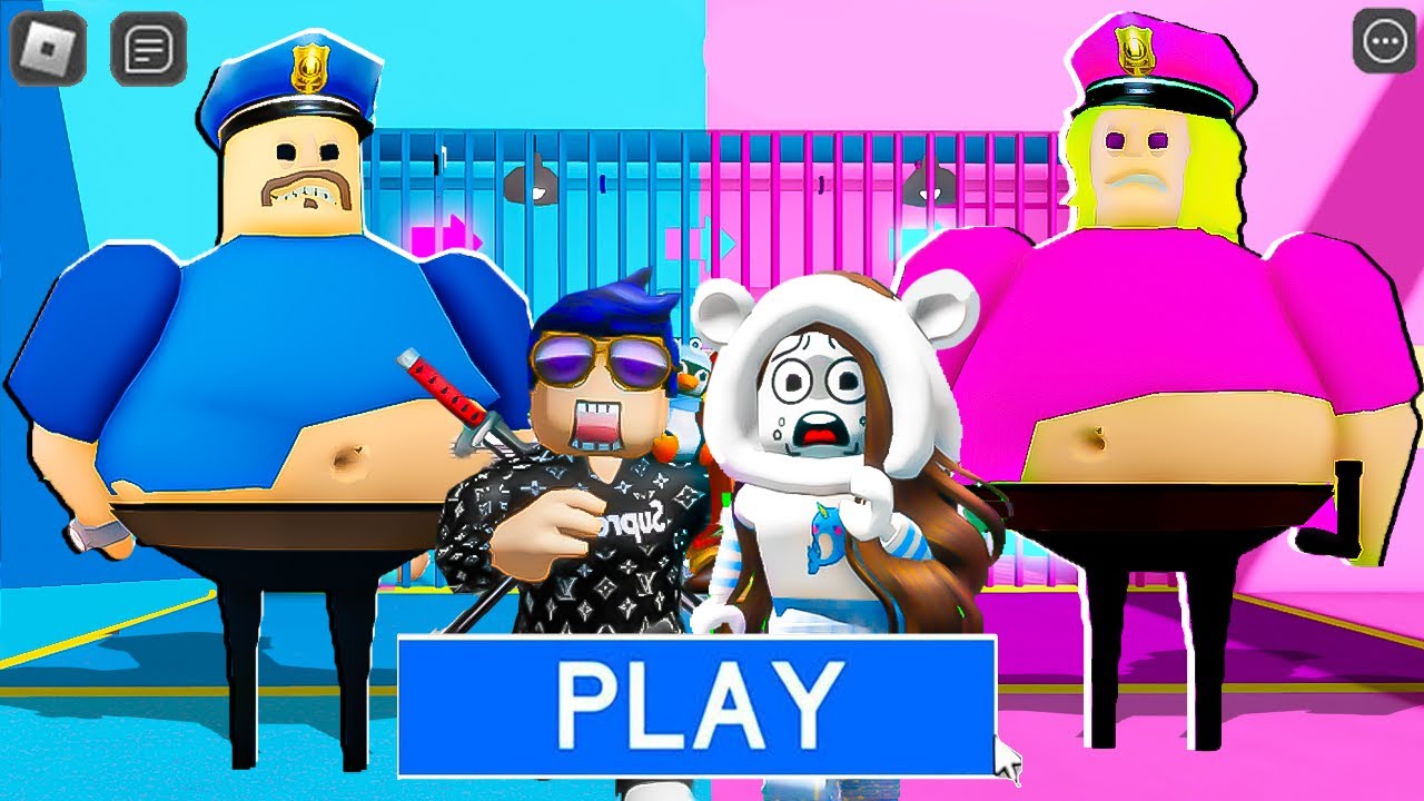 SFIDA OBBY RAGAZZA BARRY CONTRO RAGAZZO BERRY SU ROBLOX!