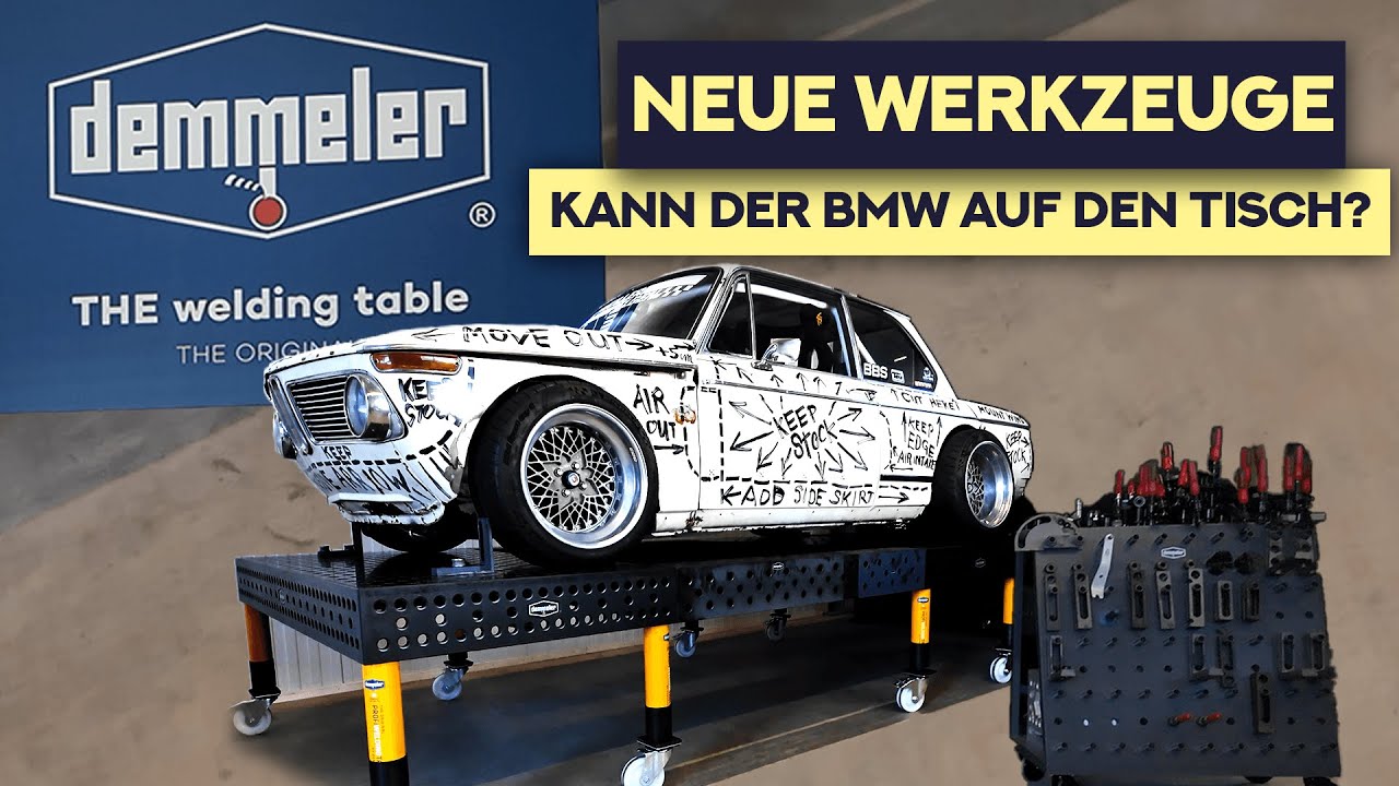 Markenbotschafter bei DEMMELER?! So startet unser BMW 02 Gruppe 5 Projekt richtig!