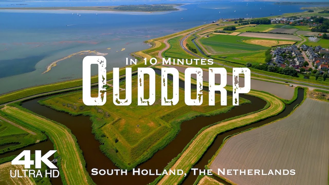 OUDDORP 🇳🇱 Drone Aerial 4K | South Holland Netherlands Nederland