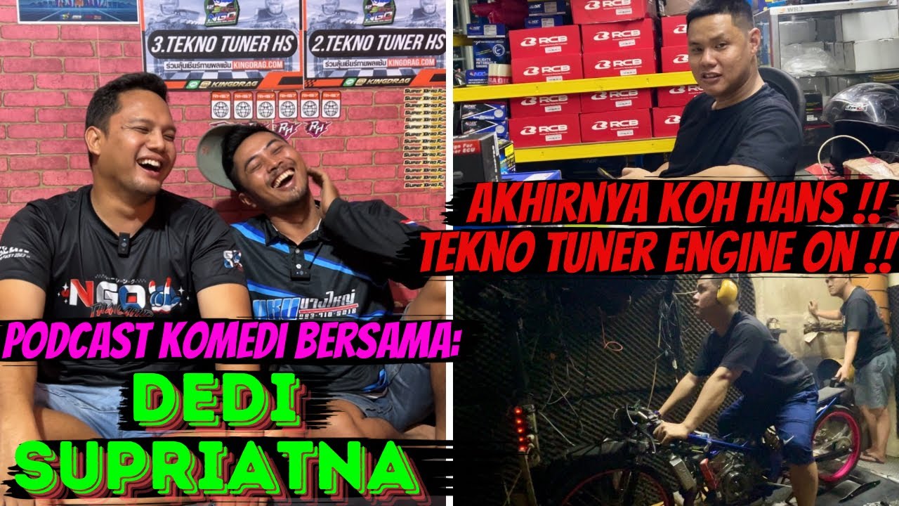 DEDI: TEKNO TUNER ITU ISI NYA ORANG ANEH SEMUA !! 🤣 PODCAST FULL NGAKAK BARENG DEDI - BAYU - JORDI