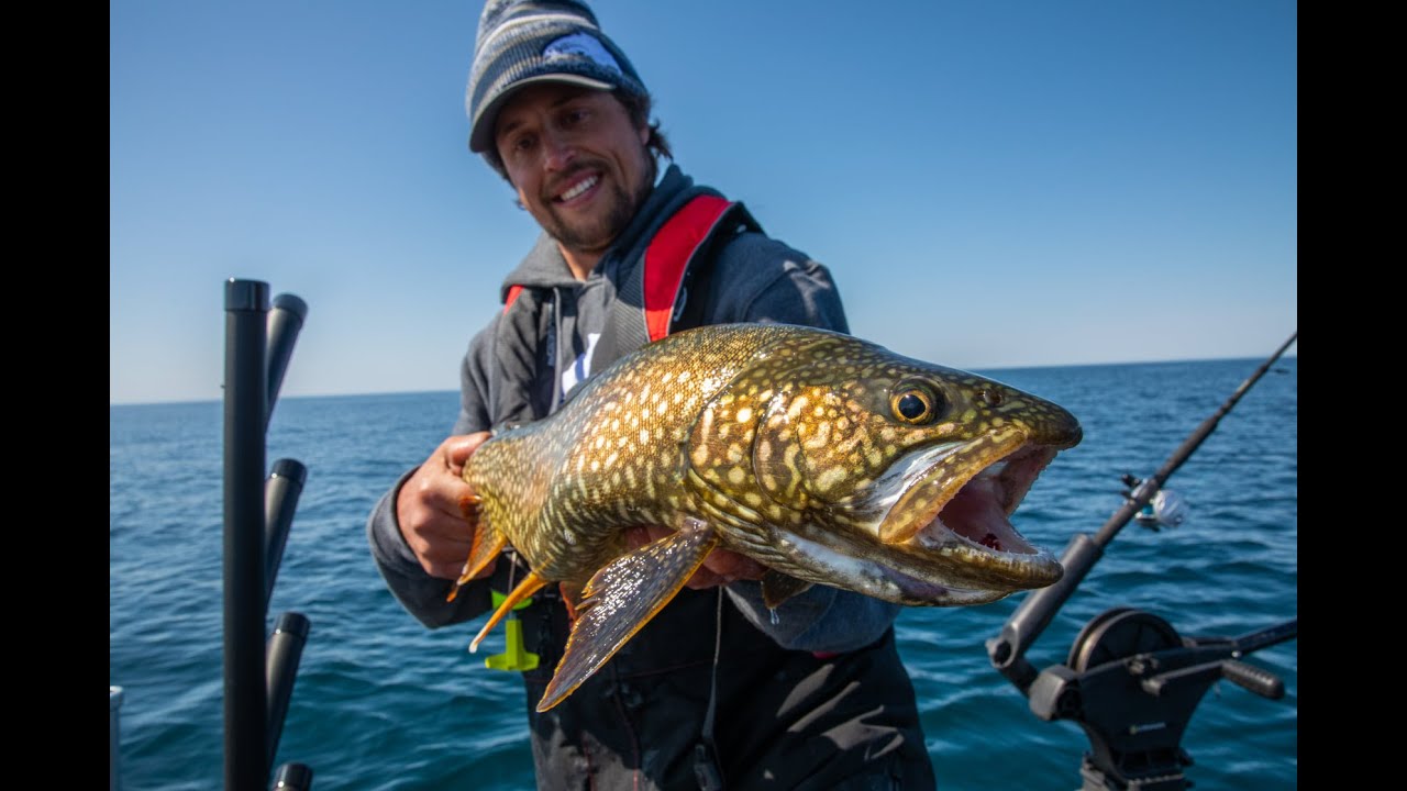 The gear we use to troll for Lake Superior Lake Trout!