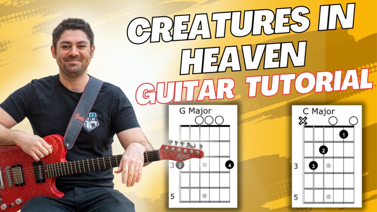 Creatures In Heaven Glass Animals Guitar Tutorial