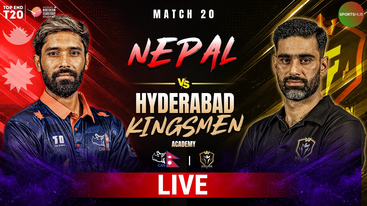LIVE | Nepal vs Kingsmen | Match 20 | Top End 2026 🏏🔥| ZP1T