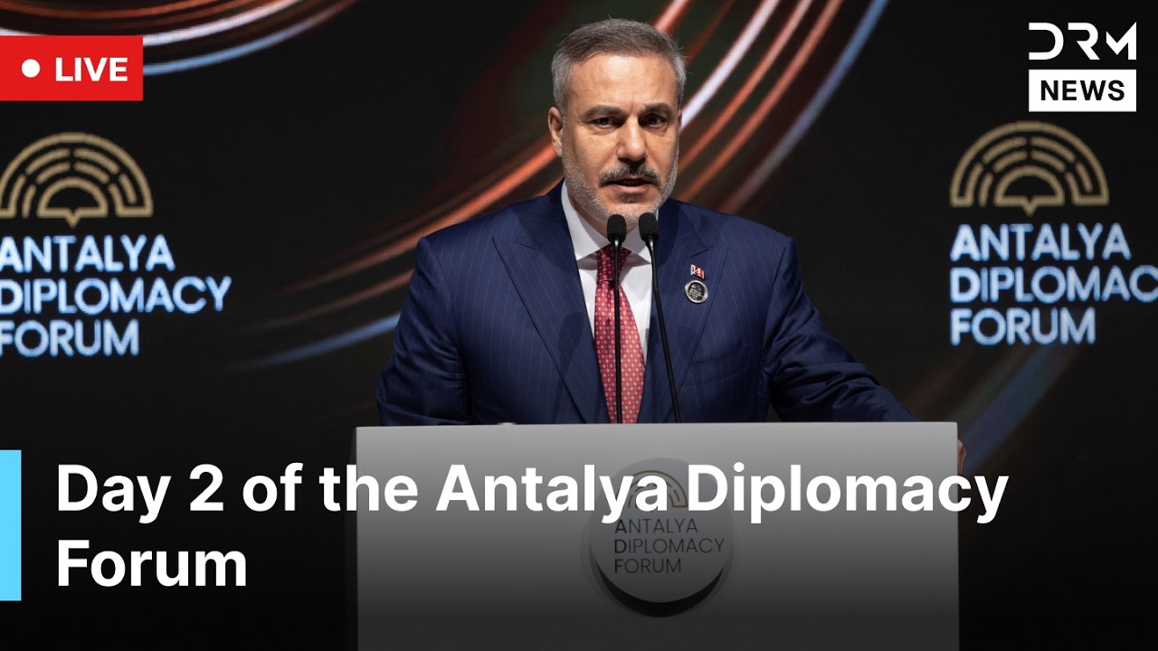 LIVE: Antalya Diplomacy Forum 2026 Day 2: Lavrov, Fidan & Global Leaders Take the Stage | AQ1B