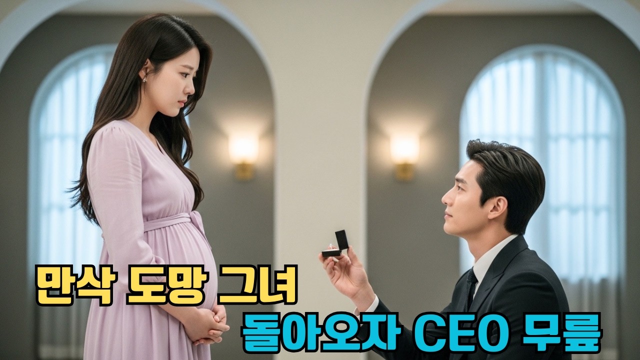 [ 사연 ] 만삭까지 임신 숨기고 도망친 당돌한 흙수저! 9개월 뒤 핏덩이 안고 나타나자, 이성을 잃고 무릎 꿇고 청혼한 억만장자 CEO의 미친 집착 #drama #집착남