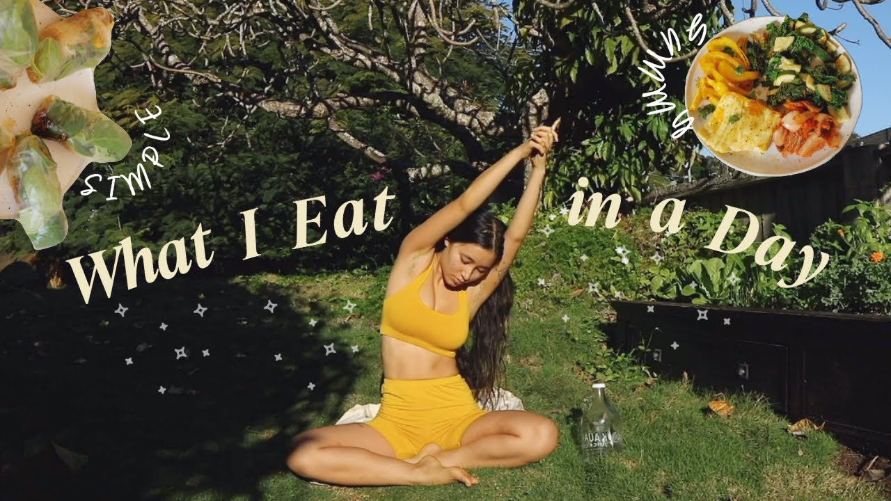 What I Eat in a Day to Feel Good | simple, vegan & nourishing