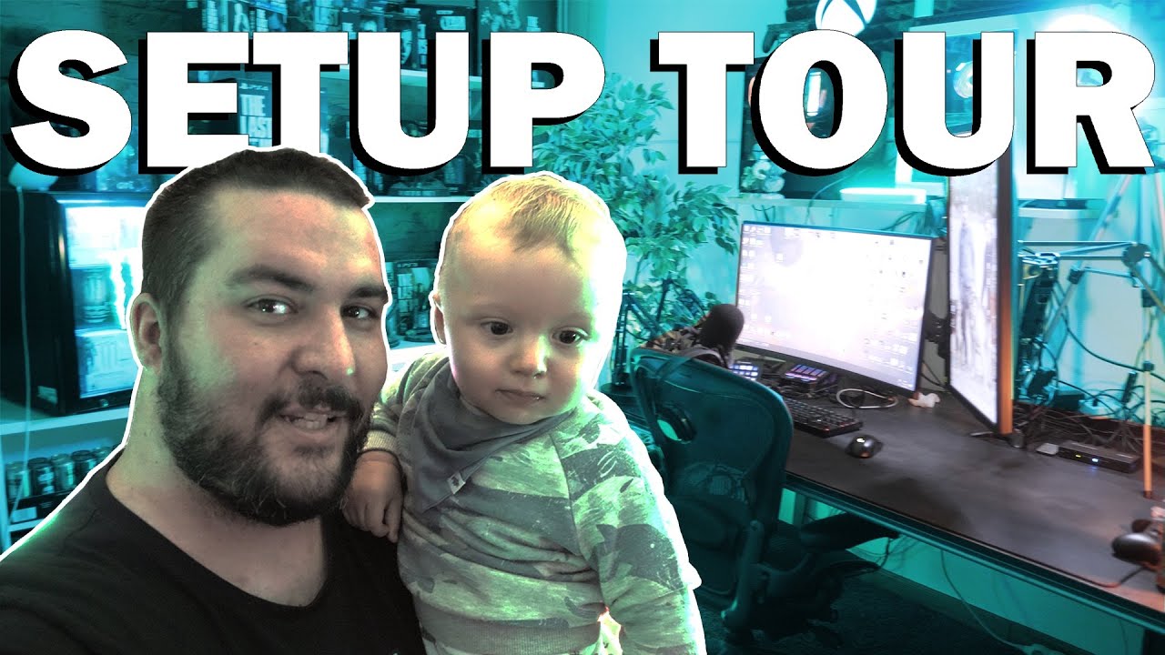 10.000+$ STREAMING AND GAMING SETUP TOUR 2021. #WIP